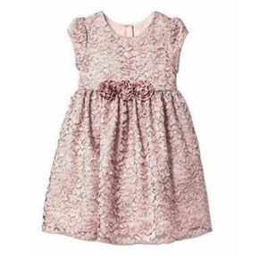 Mia & Mimi Little Girls Fancy Luxe Dress S
